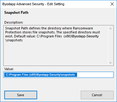 Advanced Ransomware Settings 2